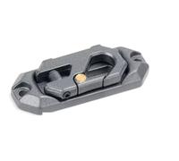 RC Améliorations Modèles pour Buggy 1/10 RC Crawler Car Parts Metal Winch Wire Guide Buckle Rescue Trailer Model Accessory Modified Repair Assembly(Gray)