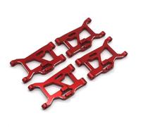 RC Améliorations Modèles pour Gladiator pour ZD pour Racing MT16 BX12 X12S MT14R PT14R 1/14 Pièces Voiture Télécommandées Bras D'ourlet Avant Arrière Métal(Red,4PCS)