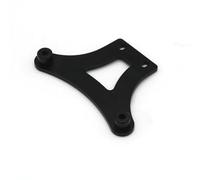 RC Améliorations Modèles pour JLB 11101 21101 J3 EA1010 1/10 4WD RC Télécommande Véhicule Général Métal PO Raccords Couvercle Direction 1PCS Modèle Accessoire(Black)