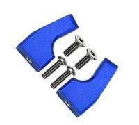 RC Améliorations Modèles pour LOSI pour Mini-t 2.0 1/18 pour Mini-b 1/16 Support Servo Aluminium Modèle GPM Accessoire Assembler Remplacer Mise À Niveau Modifiée(Blue)