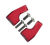 RC Améliorations Modèles pour LOSI pour Mini-t 2.0 1/18 pour Mini-b 1/16 Support Servo Aluminium Modèle GPM Accessoire Assembler Remplacer Mise À Niveau Modifiée(Red)
