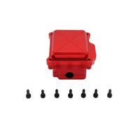 RC Améliorations Modèles pour MJX 14209 14210 1/14 Couvercle Protection Boîtier Récepteur avec Étagère Centrale Métal Plateau Électronique ESC Pièce Rechange Accessoire(Red)
