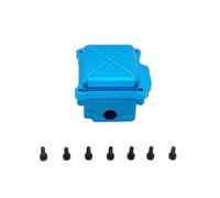 RC Améliorations Modèles pour MJX 14209 14210 1/14 Couvercle Protection Boîtier Récepteur avec Étagère Centrale Métal Plateau Électronique ESC Pièce Rechange Accessoire(Blue)