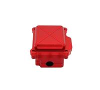 RC Améliorations Modèles pour MJX 14209 14210 1/14 Étagère Centrale Métal Boîtier Récepteur Couvercle Protection Plateau Électronique ESC Mise Niveau Pièce Rechange Modèle(Red)