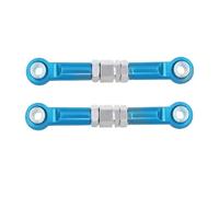 RC Améliorations Modèles pour MJX 16207 16208 16209 16210 14209 14210 1/14 Liens Tige Direction Avant Métal Pièces Rechange Mise À Niveau Voiture RC Réparations(Blue)