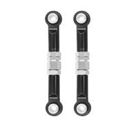 RC Améliorations Modèles pour MJX 16207 16208 16209 16210 14209 14210 1/14 Liens Tige Direction Avant Métal Pièces Rechange Mise À Niveau Voiture RC Réparations(Black)