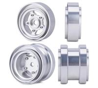 RC Améliorations Modèles pour Tamiya Frog Sand Scorcher Grasshopper pour Hornet pour Buggy 1/10 Alliage D'aluminium Avant Arrière Beadlock Jante Roue Moyeu Pièces Mise À Niveau Voiture