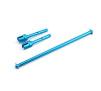 RC Améliorations Modèles pour Tamiya pour TT02 pour TT02B 1/10 RC Car Upgrade Parts Aluminium Alloy Metal Central Drive Shaft and Propeller Joint Set(Blue)