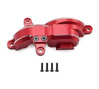 RC Améliorations Modèles pour Traxxas 4-TEC Drift pour Mustang 1/10 Couvercle Protection D'engrenage Alliage D'aluminium Accessoire Modèle Mise Niveau Modifiée Assemblage Pièces(Red)
