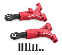 RC Améliorations Modèles pour Traxxas pour Mustang 4-TEC 1/10 2 Bras De Suspension Inférieurs Avant Modèle Accessoire Remplacement Pièces Modifiées(Red)