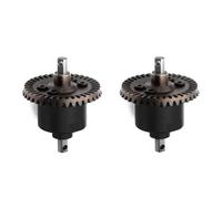 RC Améliorations Modèles pour Traxxas pour Slash 4x4 pour VXL pour Stampede pour Remo HQ727 1/10 Voiture RC Amélioration Différentiel Avant Arrière Métal 5381 6882 5379(Black,2pcs)