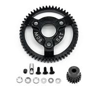 RC Améliorations Modèles pour Traxxas pour Slash pour Stampede pour Rustler 6842 6843 3956 1/10 Engrenage Principal Droit Acier Trempé 32 Pas 0.8 M 4x4 Voiture RC(54T and 18T)