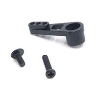 RC Améliorations Modèles pour WPL C14 C24 B14 B16 B24 B36 pour MN D90 D91 D96 99S pour HengLong pour JJRC pour FeiYu Bras Servo Métal 25T Mise À Niveau des Pièces Voiture RC(Black)