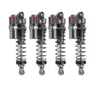 Rc Amortisseur Compatible avec Axial pour Scx10 D90 1/10 Rc Pièces D'accessoires De Mise À Niveau De Voiture 4Pcs Alliage D'aluminium 90mm Chocs D'absorbeur