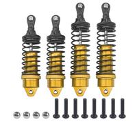 Rc Amortisseur Compatible avec Traxxas pour Slash pour Rustler pour Stampede RC Car Upgrade Parts 4Pcs Avant Arrière RC Amortisseurs Amortisseurs