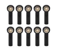 RC Amortisseur Set pour Axial pour SCX10 II D90 D110 pour Tamiya CC01 Pièces De Voiture, Bateau, Avion RC 1/10 M3 Link Tie Rod End Rotule(Black)