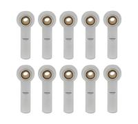 RC Amortisseur Set pour Axial pour SCX10 II D90 D110 pour Tamiya CC01 Pièces De Voiture Radiocommandée 1/10, Bateau, Avion, Biellette Direction M3, Embouts Rotule(Silver)