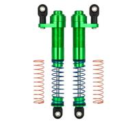 Rc Amortisseur SpéCial Pour Axial Pour SCX10 90046 Pour TRX4 Pour Capra Pour Redcat 1/10 80-100 Mm Amortisseur Métallique Gros Alésage Réglable Piste RC(Green)