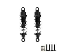 Rc Amortisseur SpéCial Pour Axial Pour SCX10 D90 Pour Tamiya CC01 1/10 2 Pièces 75 Mm 80 Mm 90 Mm Anran Amortisseurs À Huile Alliage D'aluminium Voiture Télécommandée(BLACK,75mm)