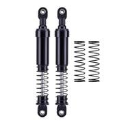 Rc Amortisseur SpéCial Pour LCG Gspeed V3 Pour Element Pour Enduro Pour SCX10 Pour TRX4 Pour Gamde R1 Comp 1/10 4 Pièces Aluminium Gros Alésage Amortisseur RC Track(Black,115MM)
