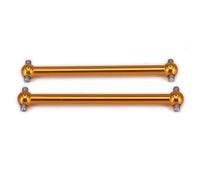 RC Arbre D'entraînement Pour HSP Hi Speed Pour Redcat Pour Losi Pour HPI Pour Axial 1/16 1/18 RC Voiture Arbre Transmission Avant Arrière Alliage 46 Mm 580027 Pour Himoto(Yellow)