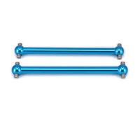 RC Arbre D'entraînement Pour HSP Hi Speed Pour Redcat Pour Losi Pour HPI Pour Axial 1/16 1/18 RC Voiture Arbre Transmission Avant Arrière Alliage 46 Mm 580027 Pour Himoto(Blue)