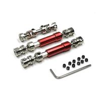 RC Arbre D'entraînement Pour MN128 MN86 MN86S MN86K MN86KS MNG500 1/12 RC Car Upgrade Parts Accessories 3pcs Metal Drive Shaft CVD Driveshaft(Red)