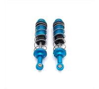 Rc Auto Amortisseur pour SCY 1/16 4WD Métal Mise Niveau Avant Et Arrière Hydraulique Externe pour Ressort Amortisseur RC Voiture Pièces Rechange Réparation Mise Niveau Accessoires(Sky Blue)