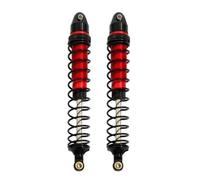 Rc Auto Amortisseur pour Traxxas pour Slash 4x4 pour Arrma pour Senton 4WD pour Typhon 1/10 Amortisseurs Avant Et Arrière en Métal pour Voitures RC Pièces Mise À Niveau(Red Rear)