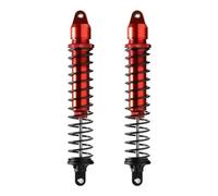 Rc Auto Amortisseur pour Traxxas pour X-Maxx 1/5 RC Car 77076-4 6S 77086-4 8S Amortisseur À Huile en Alliage D'aluminium 175-218 Mm(218MM Red)