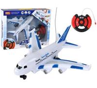 RC Avion Télécommande Blanc Aérobus Télécommande Lumières Sons