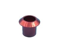 RC Bateau Passe-Coque Tube De Refroidissement par Eau Aluminium Passe-Câble 3x5mm 4x7mm Manchon De Tube Silicone Raccord Traversant Coque pour Système De Refroidissement Bateau RC(Red,3 * 5mm)