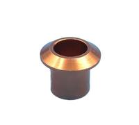 RC Bateau Passe-Coque Tube De Refroidissement par Eau Aluminium Passe-Câble 3x5mm 4x7mm Manchon De Tube Silicone Raccord Traversant Coque pour Système De Refroidissement Bateau RC(Brown,3 * 5mm)