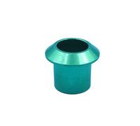 RC Bateau Passe-Coque Tube De Refroidissement par Eau Aluminium Passe-Câble 3x5mm 4x7mm Manchon De Tube Silicone Raccord Traversant Coque pour Système De Refroidissement Bateau RC(Green,4 * 7mm)