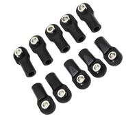RC biellette Direction Compatible avec Axial Scx10 II 90046 pour Traxxas Trx4 1/10 RC Voiture Chenille 10 Pièces en Plastique M4 Embout De Tige Lien Boules De Liaison Tête De Joint