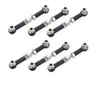 Rc Biellette Pièces Compatible Avec HSP Pour Redcat Pour ZD Pour Racing Pour HPI Pour LRP Pour Wltoys Tirette De Traction De Servo Pour Voiture De Drift Et Monster Truck 1/12 1/10(Black)