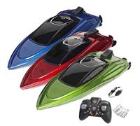 RC Boats for Adults - Speed Speed Boat à télécommande polyvalente | Booat de course à grande vitesse | Piscines durables RC Boats | Bateau électrique rapide pour adultes, , anniversaire, Th