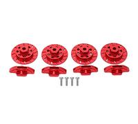 RC Brake Disc Aluminum Alloy | High Strength 1/10 Scale Upgrade Components for Axial RBX10 | Metal Brake Disc for RC Crawler Cars/Rock Racers/Off - Road Vehicles (Red)
