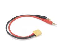 RC Câble adaptateur de batterie 4 en 1/8 en 1/11 en 1 avec Banana/T-Plug/XT30/XT60/XT90/TRX Convertisseur universel pour IMAX B6 B6AC (XT90 M vers 4,0 mm 20 cm)