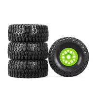 RC Caoutchouc Pneus Pour ARRMA Pour Mojave 1/7 Pneus Tout-terrain Jantes 4 Pièces 135 X 59 Mm Adaptateur 17 Mm Accessoires Pour Modèles Réduits Voitures Radiocommandées Camions Courts(Green,B)
