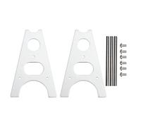 RC Car Aluminum Jack Stands | Universal Repair Tool for 1/8 & 1/10 Scale Vehicles | Lightweight & Portable for SCX10 / TRX4M / Crawlers | Strong Alloy Construction