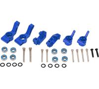 RC Car avant de direction Cup C siège arrière essieu kit pour Traxxas Slash 2WD en alliage d'aluminium pièces de mise à niveau bleu