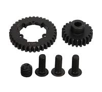 RC Car End Gear Set en acier Motor Gear avec 35T Spur Gear pour Traxxas 6S 8S 1/5 Accessoires (22t)