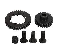 RC Car End Gear Set en acier Motor Gear avec 35T Spur Gear pour Traxxas 6S 8S 1/5 Accessoires (24t)