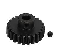 RC Car Gear Gear M5 Set Vis acier durable M1.5 Kit d'engrenage de diamètre d'alésage de 8 mm pour Traxxas 6S 8S 1/5 Modèle de voiture Black (23t)