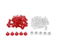 RC Car Track Barrier Cone Racing Racing Training Durable Portable Training for Drifting White Red