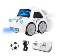 RC Cars For Kids - Small Interactive Support, 15cm Truck Robot Gear, Universal Follow Escape Mode Hardware, 350g ABS Synthetic Body | Remote Control & Girls - Expressive Light Feature