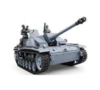 'RC Char "sturmgeschütz III-Stug 3Heng Long 1 : 16Gris, fumée & Sound-avec 2,4GHz