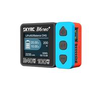 RC Chargeur Balance pour Batterie LiPo Voiture Airsoft Drone, SKYRC B6 Neo+ USB C Universel Professionnel Multifonction Small Charger Rapide 1S-6S Li ION LiHV Life PB, 7.4V 2S-15S NiMH NiCd décharge
