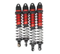 Rc Crawler Amortisseurs pour Arrma pour Granite pour Senton pour Rock pour Vorteks pour Typhon 1/10 4 Pièces Mise Niveau D'amortisseurs Avant Arrière Métal pour Voiture Télécommandée